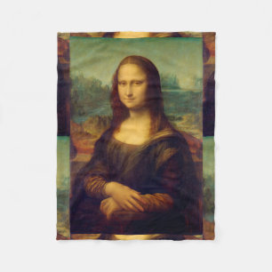Couverture Polaire La Mona Lisa par Leonardo da Vinci