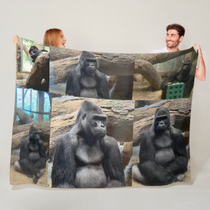 COUVERTURE POLAIRE LA MONTAGNE MAJESTIQUE GORILLA