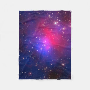 Couverture Polaire La NASA bleue de l'espace de rose de galaxies du