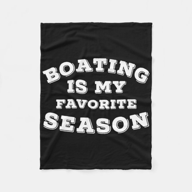 Couverture Polaire La navigation est ma saison préférée  (Devant)