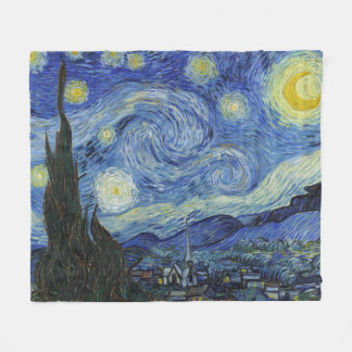 Couverture Polaire La nuit étoilée de Van Gogh