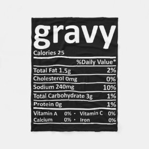 Couverture Polaire La nutrition grasse Fun Thanksgiving Noël F