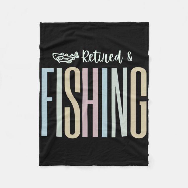 Couverture Polaire La pêche à la retraite - Tops  (Devant)