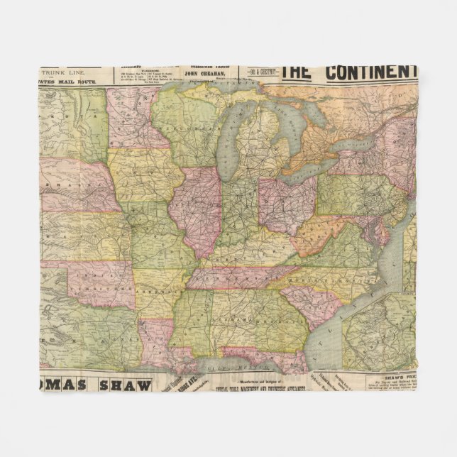 Couverture Polaire La Pennsylvanie 6 (Devant (Horizontal))