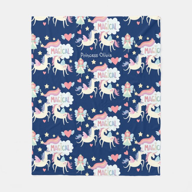 Couverture Polaire La petite princesse fée et les enfants de Unicorn (Devant)