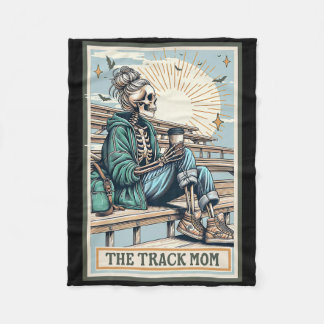 Couverture Polaire La Piste Maman Skeleton Tarot Card Runner M