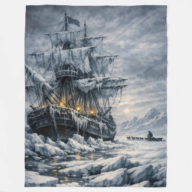 Couverture Polaire La poursuite arctique de Frankenstein par BurnsInH (Devant)