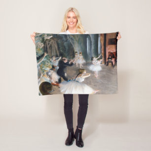 Couverture Polaire La répétition sur scène, Edgar Degas