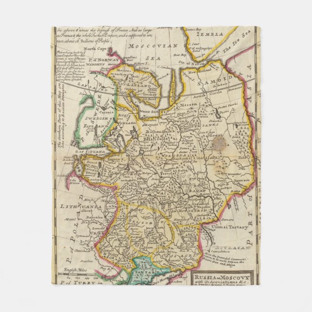 Couverture Polaire La Russie ou Moscovy (Devant)