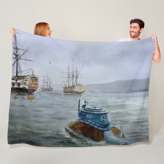 COUVERTURE POLAIRE LA TORTLE (En situation)