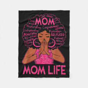 Couverture Polaire La vie de maman afro-américaine femme noire mère h