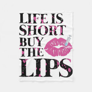 Couverture Polaire La Vie Est À Court Acheter Les Lips Med Spa Infir