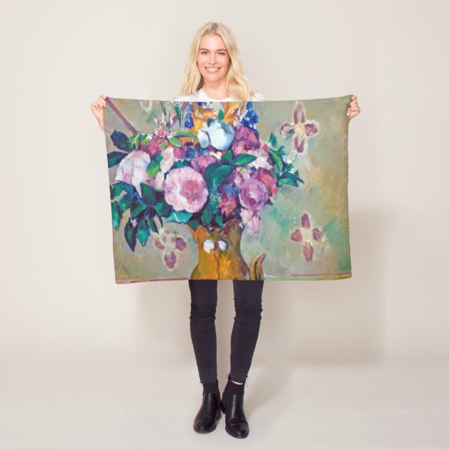 Couverture Polaire La vie morte avec les fleurs, Paul Cezanne (En situation)