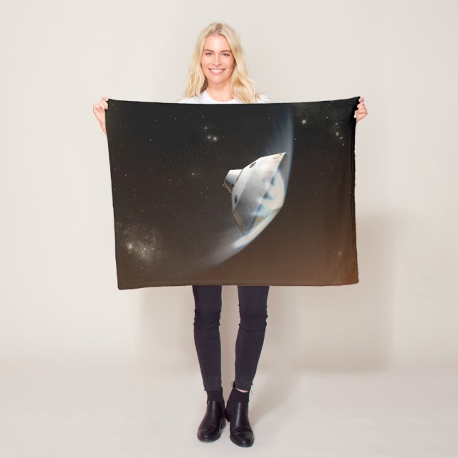 Couverture Polaire Laboratoire des sciences de Mars - Capsule Aérocoq (En situation)