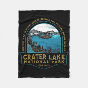 Couverture Polaire Lac Crater Parc national de l'Oregon Mont Mazama H