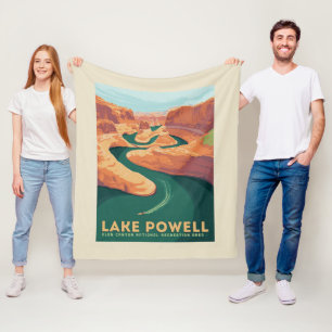 Couverture Polaire Lac Powell Arizona et Utah