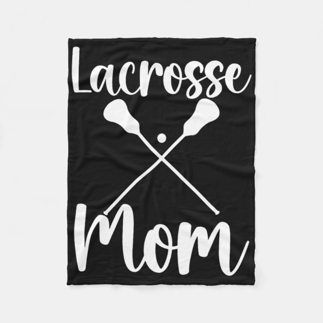 Couverture Polaire Lacrosse Maman 2 (Devant)