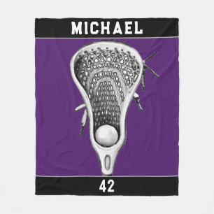 Couverture Polaire Lacrosse Sports Violet