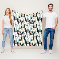 Laissez-nous taco au sujet de motif de lama et