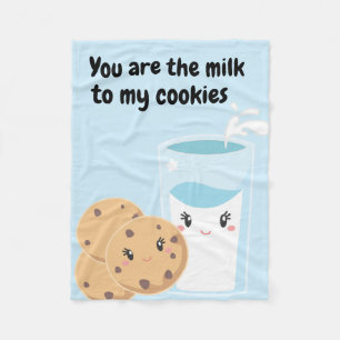 Couverture Polaire Lait et biscuits Cuties