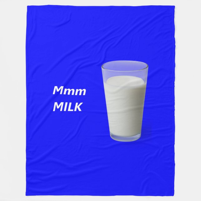 Couverture Polaire LAIT Mmm (Devant)