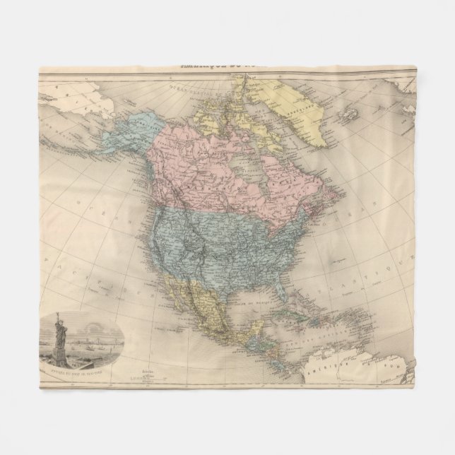 Couverture Polaire L'Amérique du Nord 35 2 (Devant (Horizontal))