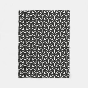 Couverture Polaire Lames gothiques Motif Blanche polaire