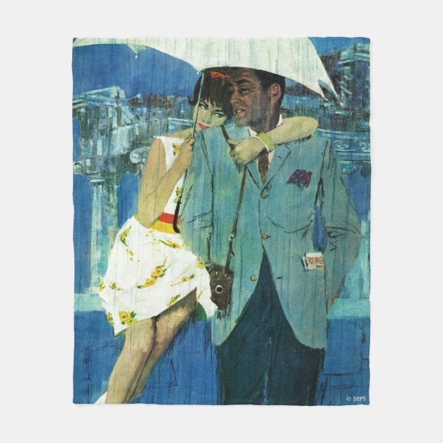 Couverture Polaire L'amour arrive à Miss Lucas (Devant)