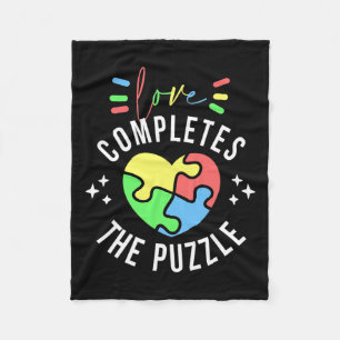 Couverture Polaire L'Amour Complète La Citation De Sensibilisation su