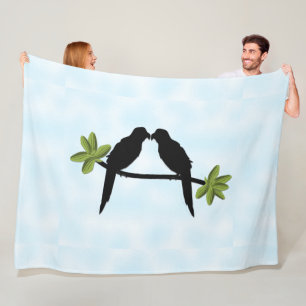 Couverture Polaire L'amour des perroquets