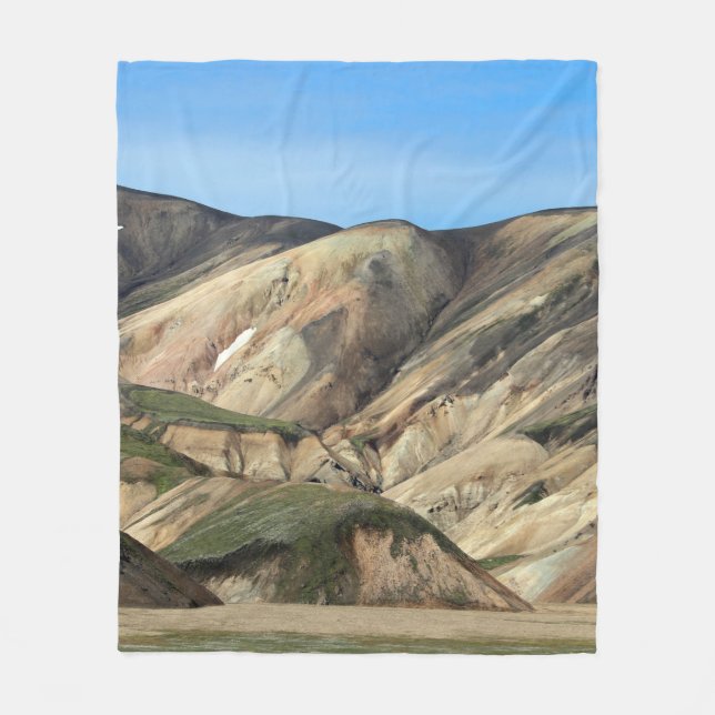 COUVERTURE POLAIRE LANDMANNALAUGAR EN ISLANDE (Devant)