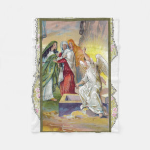 Couverture Polaire L'Ange dit aux femmes que le Christ est ressuscité
