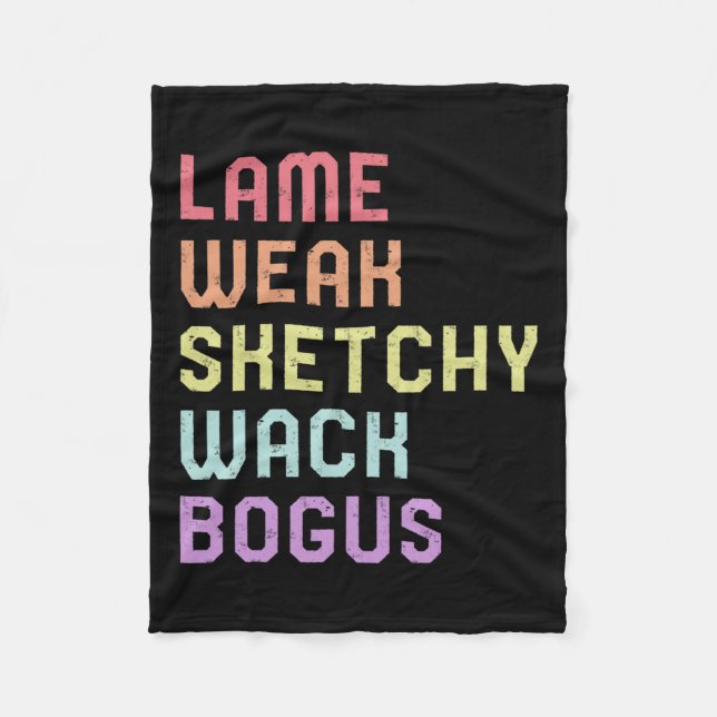 Couverture Polaire Langue Lame Faible Asl Slang Tee Sensibilisation S (Devant)