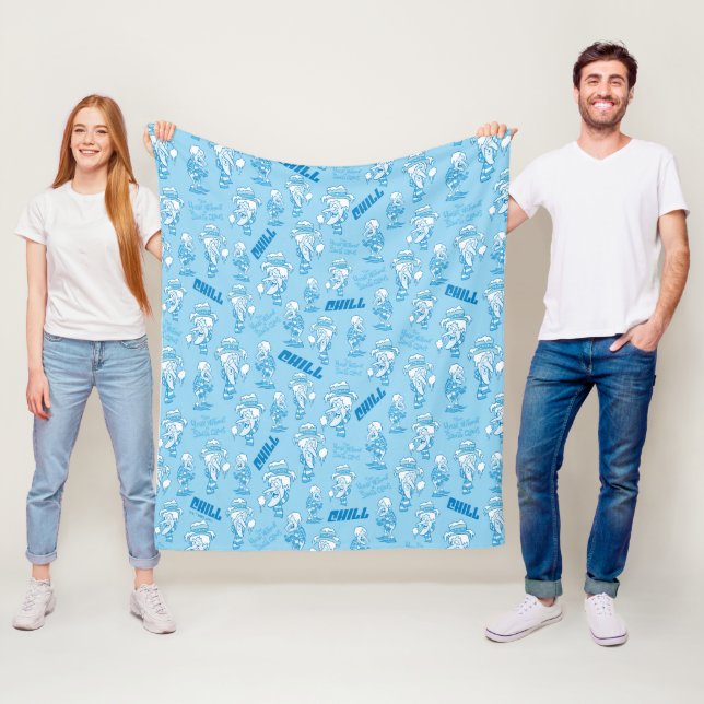 Couverture Polaire L'ANNÉE SANS Motif SANTA CLAUS™ Snow Miser (En situation)