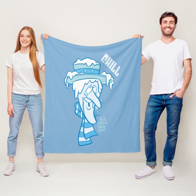 Couverture Polaire L'ANNÉE SANS SANTA CLAUS™ | Chaleur de la souris à (En situation)