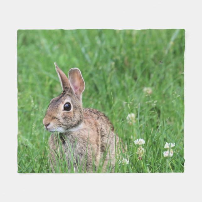 Couverture Polaire Lapin (Devant (Horizontal))