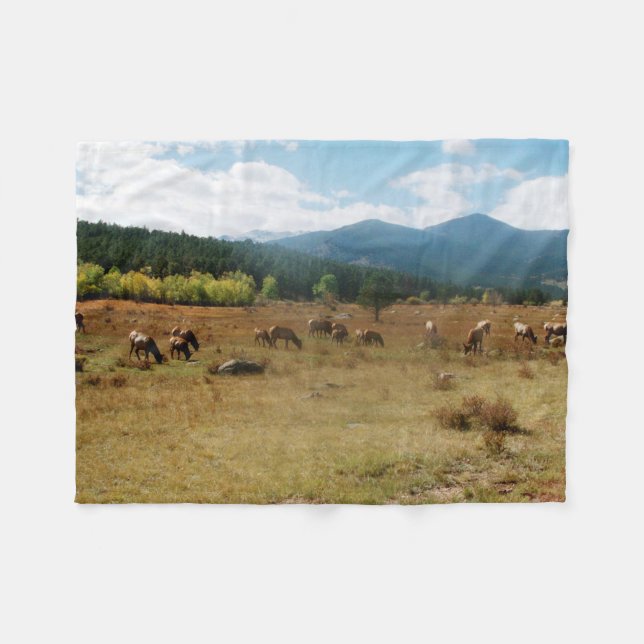 Couverture polaire large angle de wapiti (Devant (Horizontal))