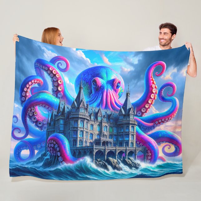 Couverture Polaire L'art octopique (En situation)