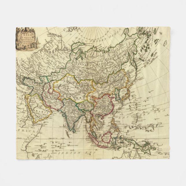 Couverture Polaire L'Asie 29 (Devant (Horizontal))