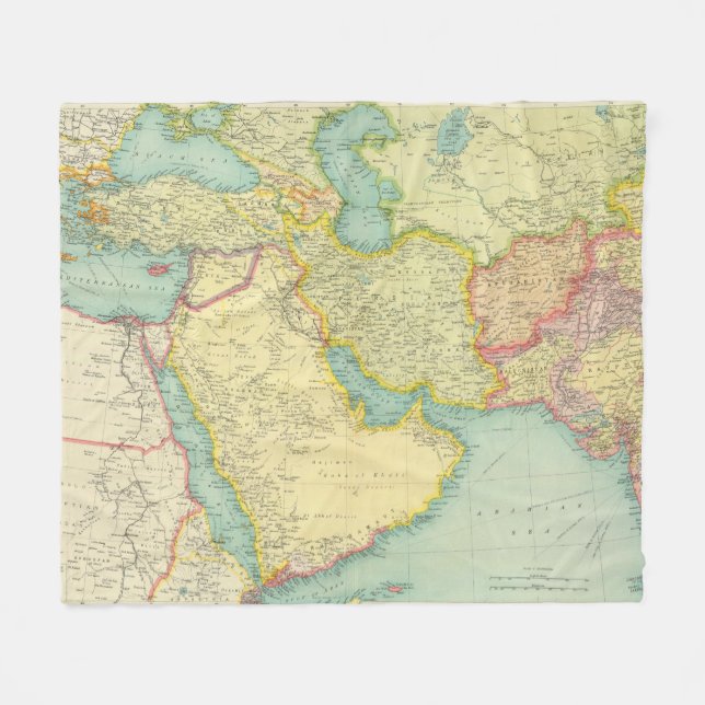 Couverture Polaire L'Asie du sud-ouest (Devant (Horizontal))