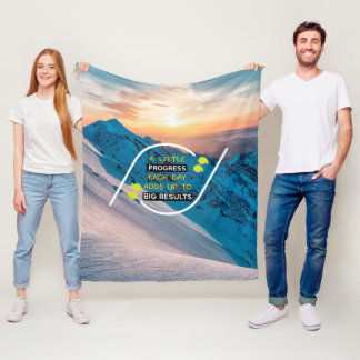 Couverture Polaire L'attitude est une petite chose qui fait une grand