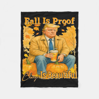 Couverture Polaire L'automne est la preuve que le changement est beau