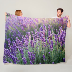 Couverture Polaire Lavande Lusace