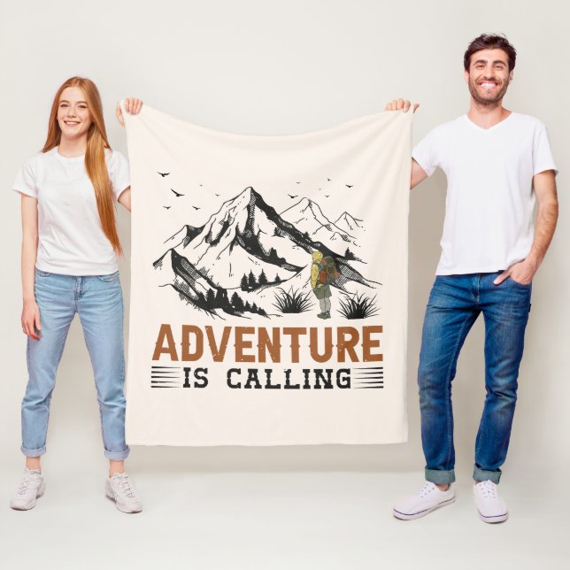 Couverture Polaire L'aventure est en train d'appeler (En situation)