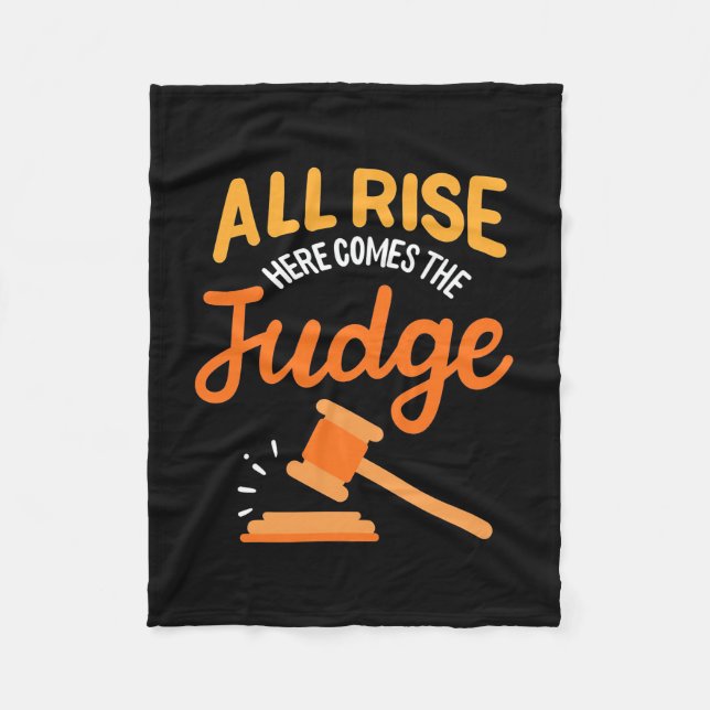 Couverture Polaire L'Avocat Monte Ici Le Juge (Devant)