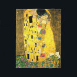 Couverture Polaire Le baiser par Gustav Klimt<br><div class="desc">La peinture populaire de baiser (amants) par le symboliste et l'artiste autrichiens Gustav Klimt (1862-1918) de Nouveau d'art</div>