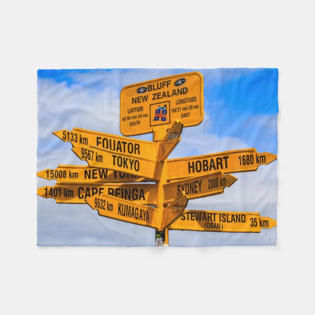 Couverture Polaire Le bout de la route (Devant (Horizontal))