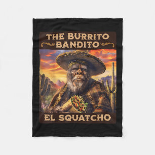 Couverture Polaire Le Burrito Bandito El Squatcho