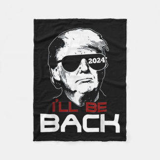 Couverture Polaire Le cadeau de la famille sera de retour Trump 2024 