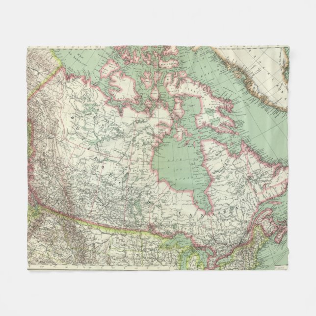 Couverture Polaire Le Canada 3 (Devant (Horizontal))